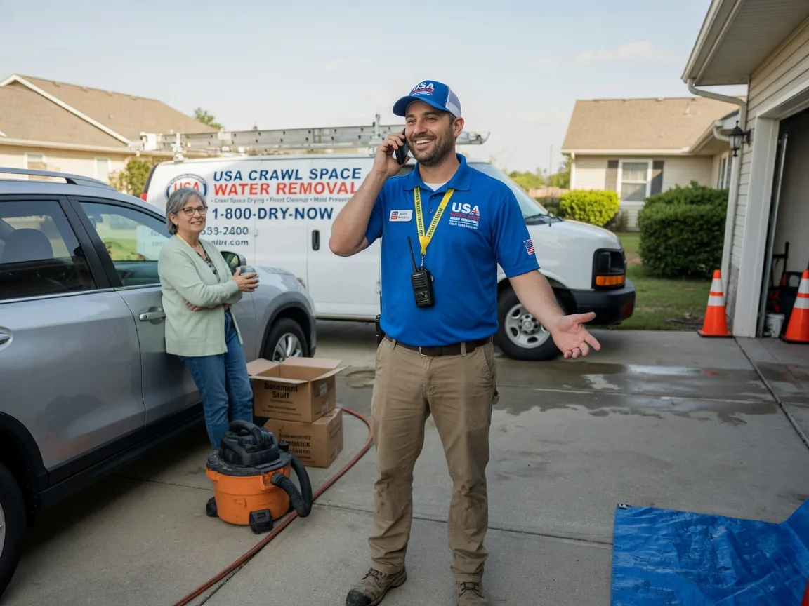 Crawl Space Water Removal Neck City, MO FAQs